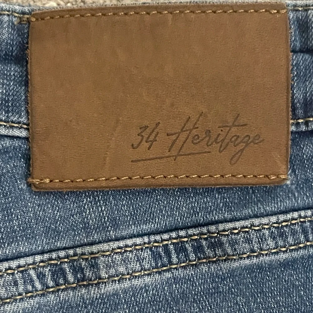 Heritage Dark Blue Skinny Jeans - Picture 4 of 5